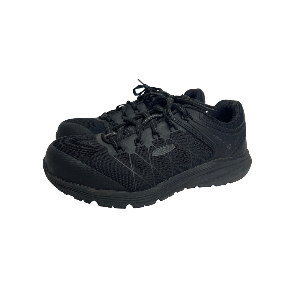 Keen Utility Vista Energy Mens Carbon Toe Work Shoes Black EH Sneakers 8D